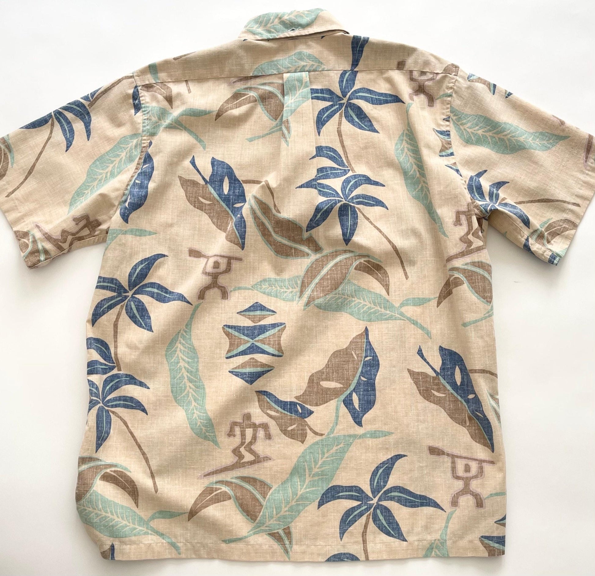 Vintage Reyn Spooner Hawaiian Shirt: 80s Tropical Aloha Shirt
