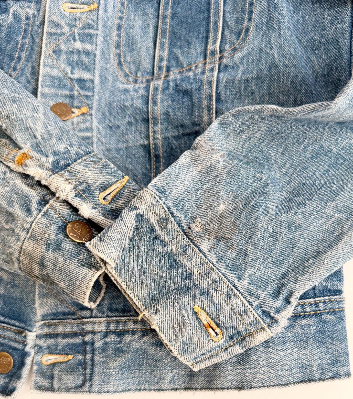 Vintage LEE Riders Denim Jacket Made in USA