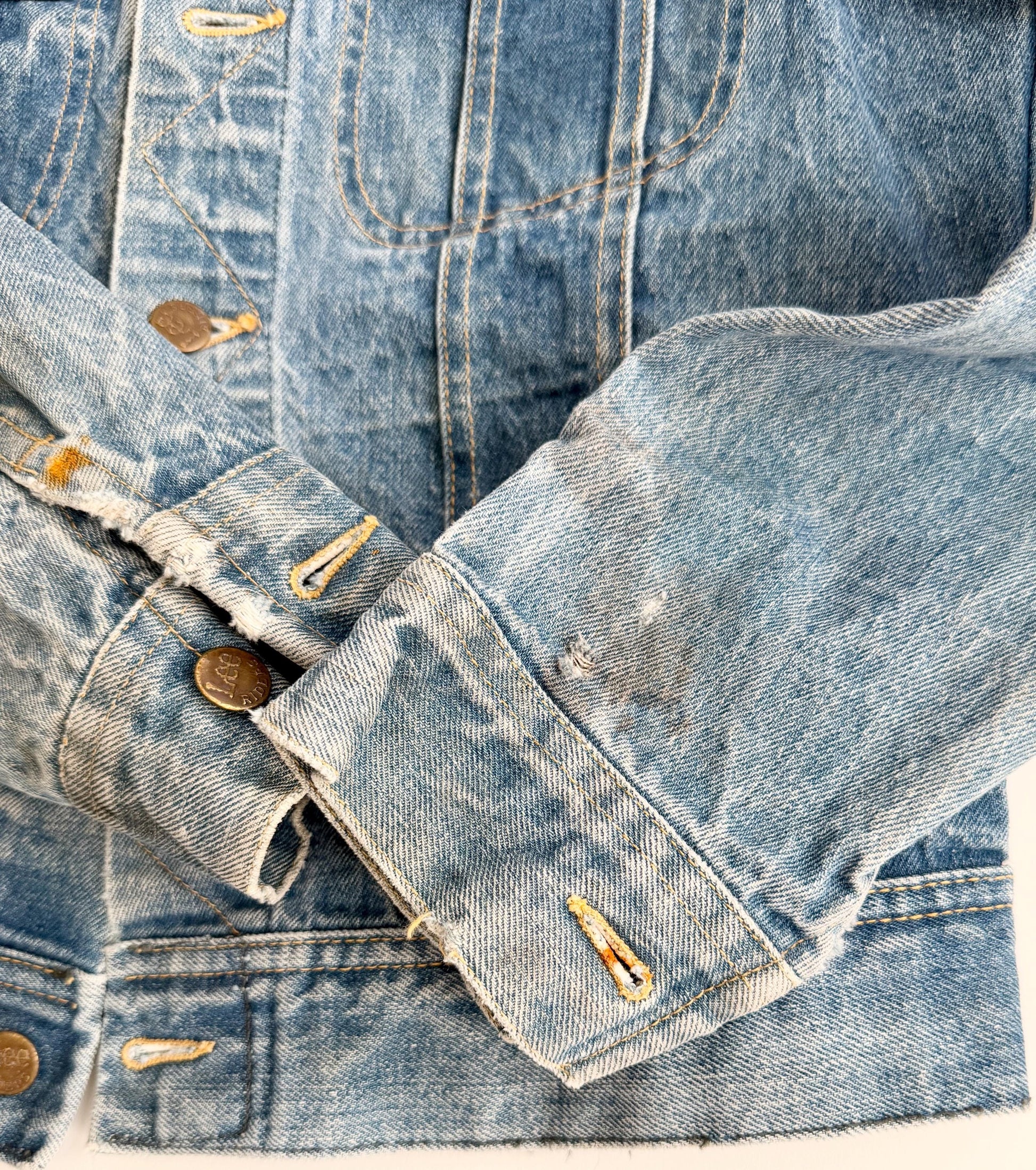 Vintage LEE Riders Denim Jacket Made in USA