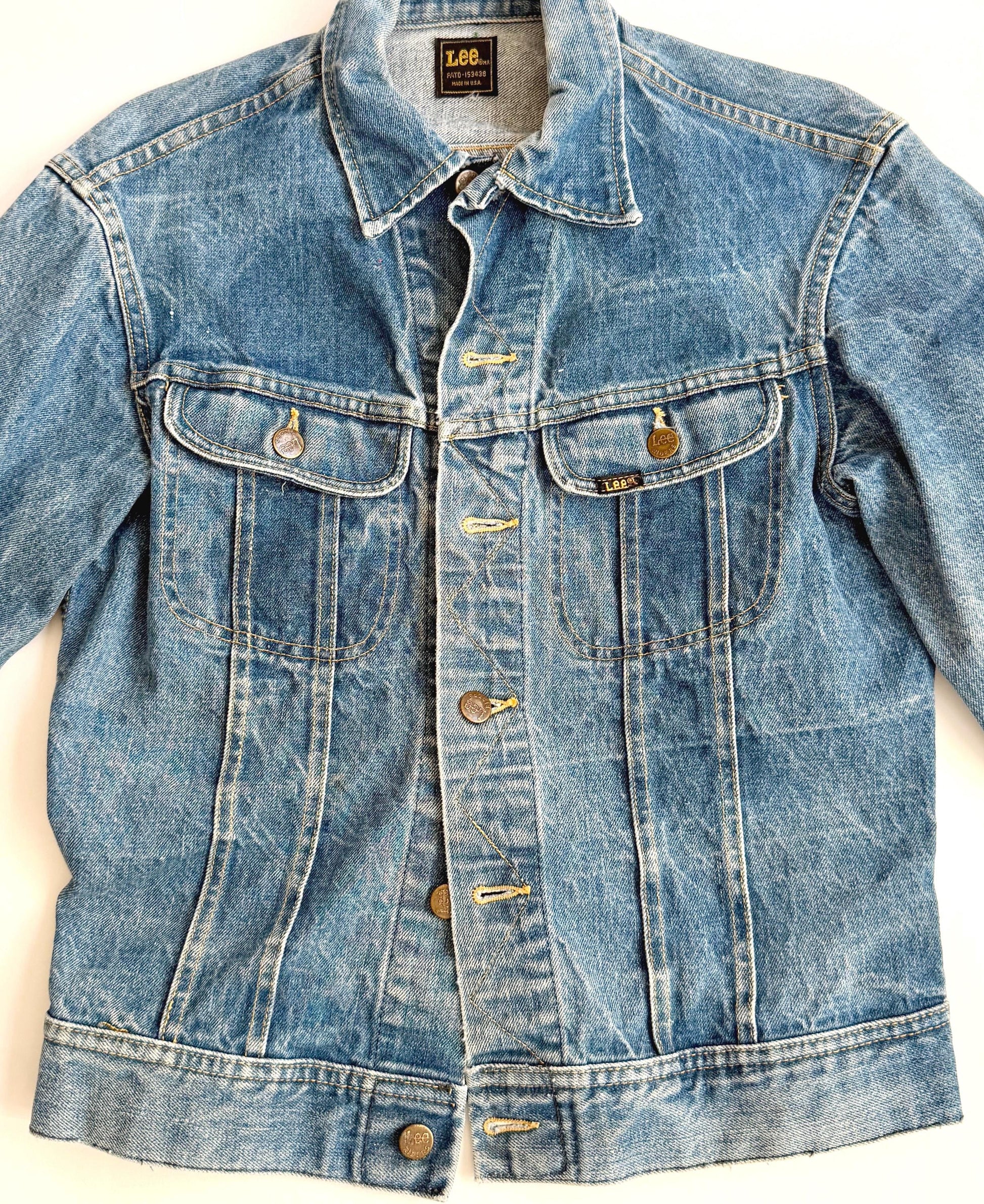 Vintage LEE Riders Denim Jacket Made in USA
