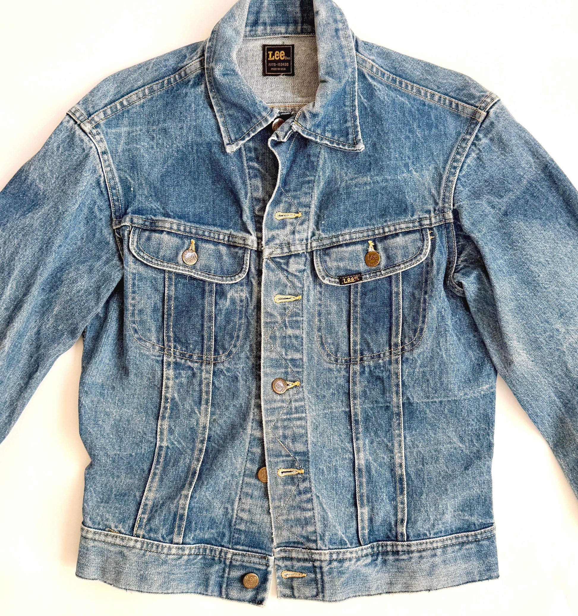 Vintage LEE Riders Denim Jacket Made in USA