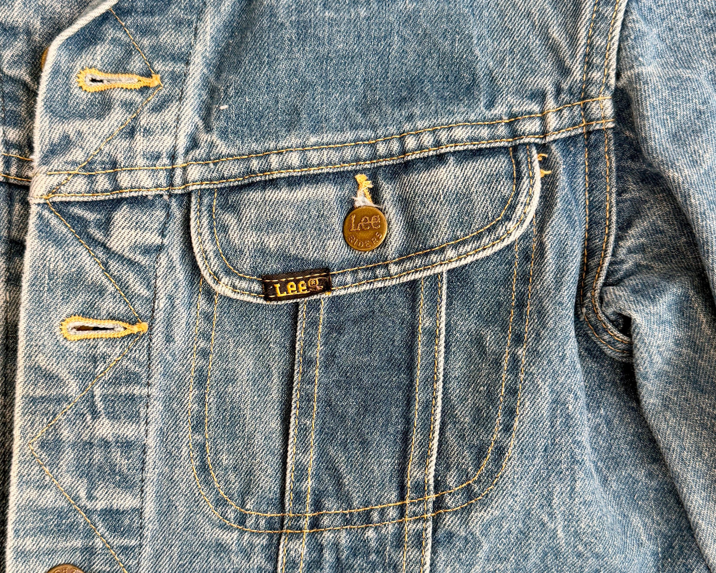 Vintage LEE Riders Denim Jacket Made in USA