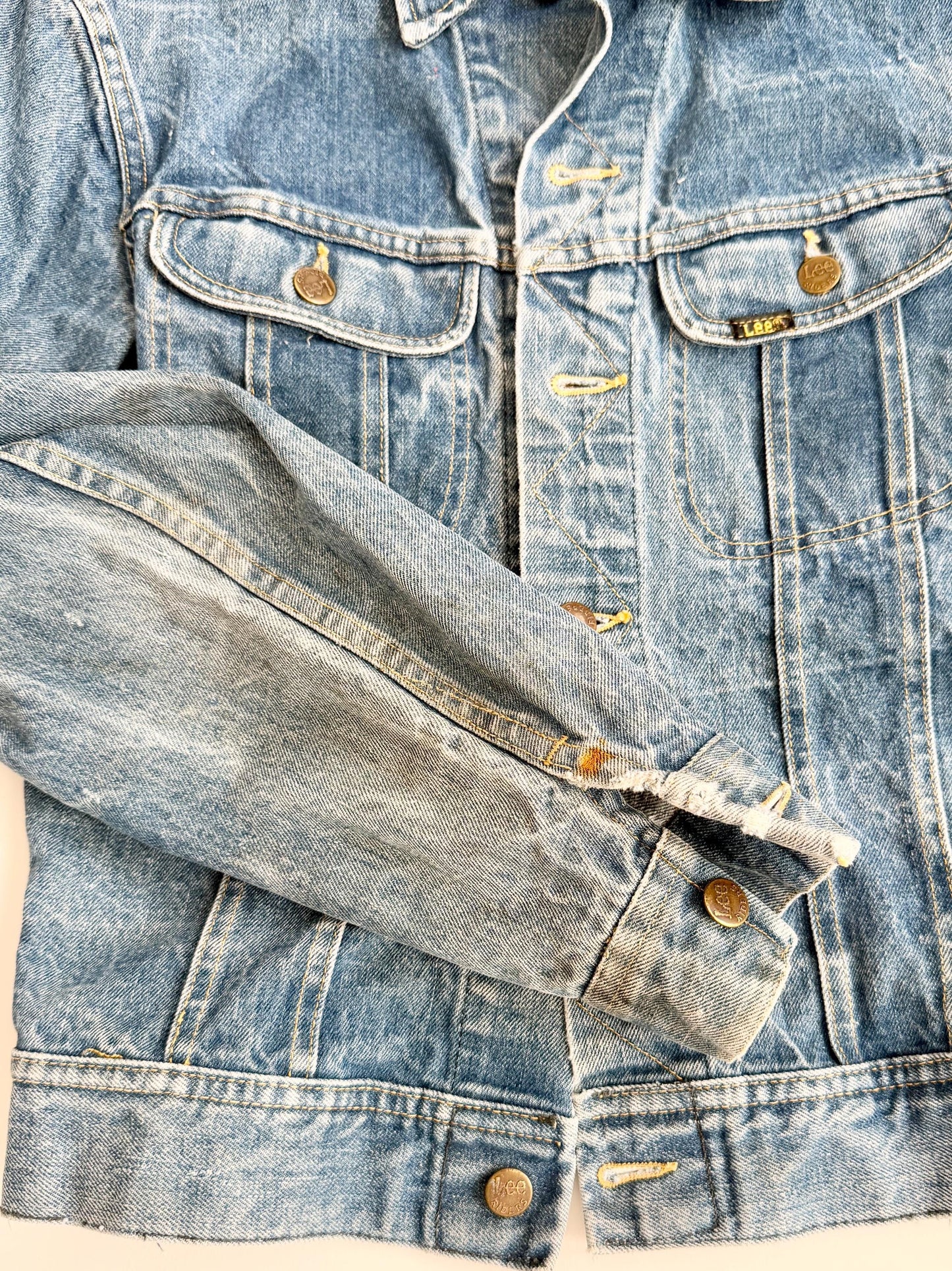 Vintage LEE Riders Denim Jacket Made in USA